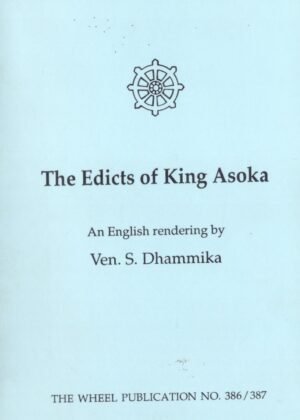 Edicts Of King Asoka