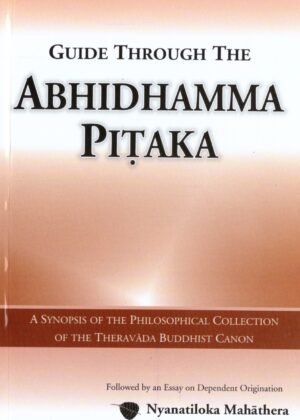 Guide Through The Abhidhamma Pitaka