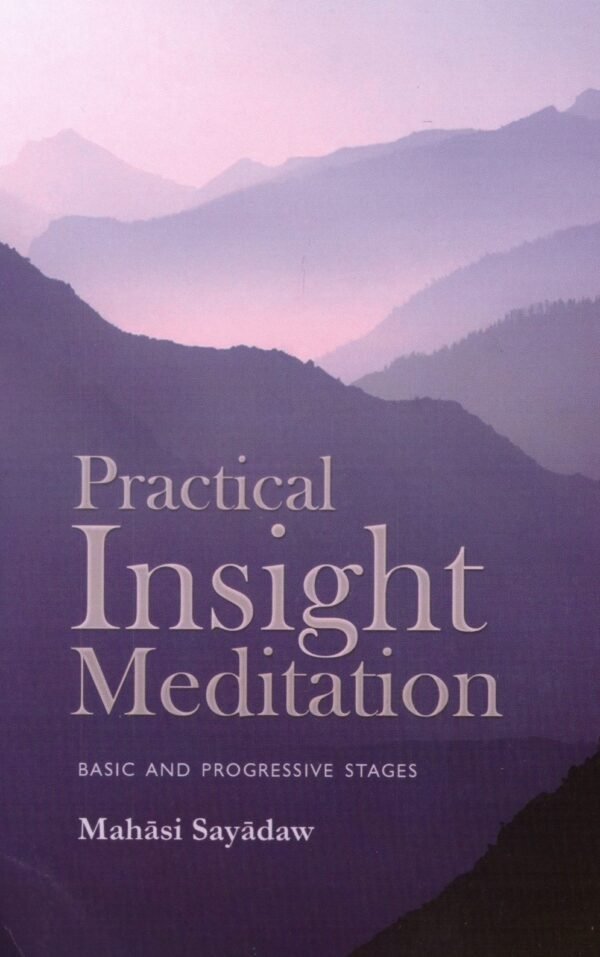 Practical Insight Meditation Basic And Progressive Stages