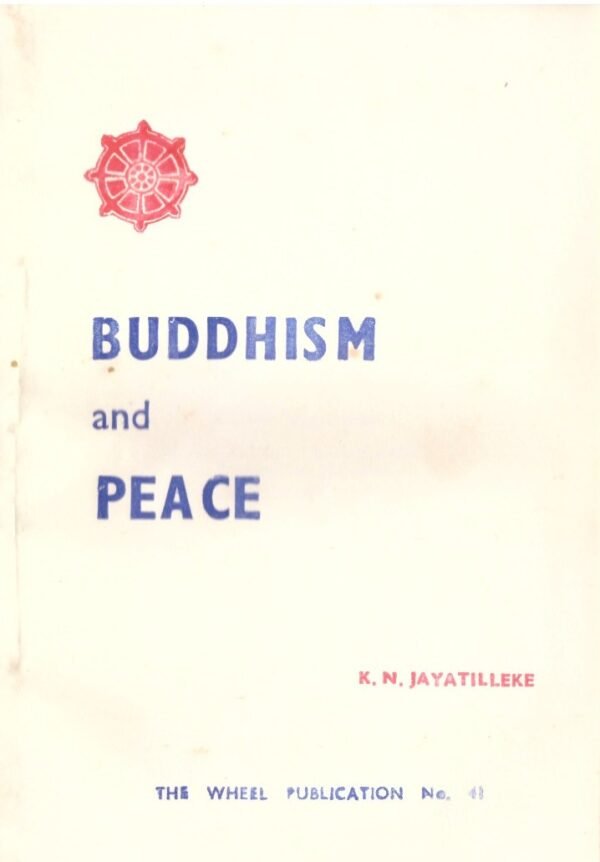 Buddhism And Peace