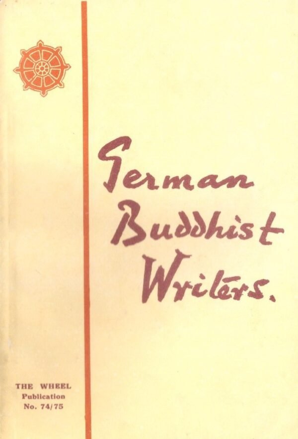 German Buddhist Writers
