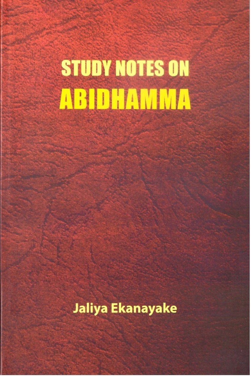 Study notes on abidhamma