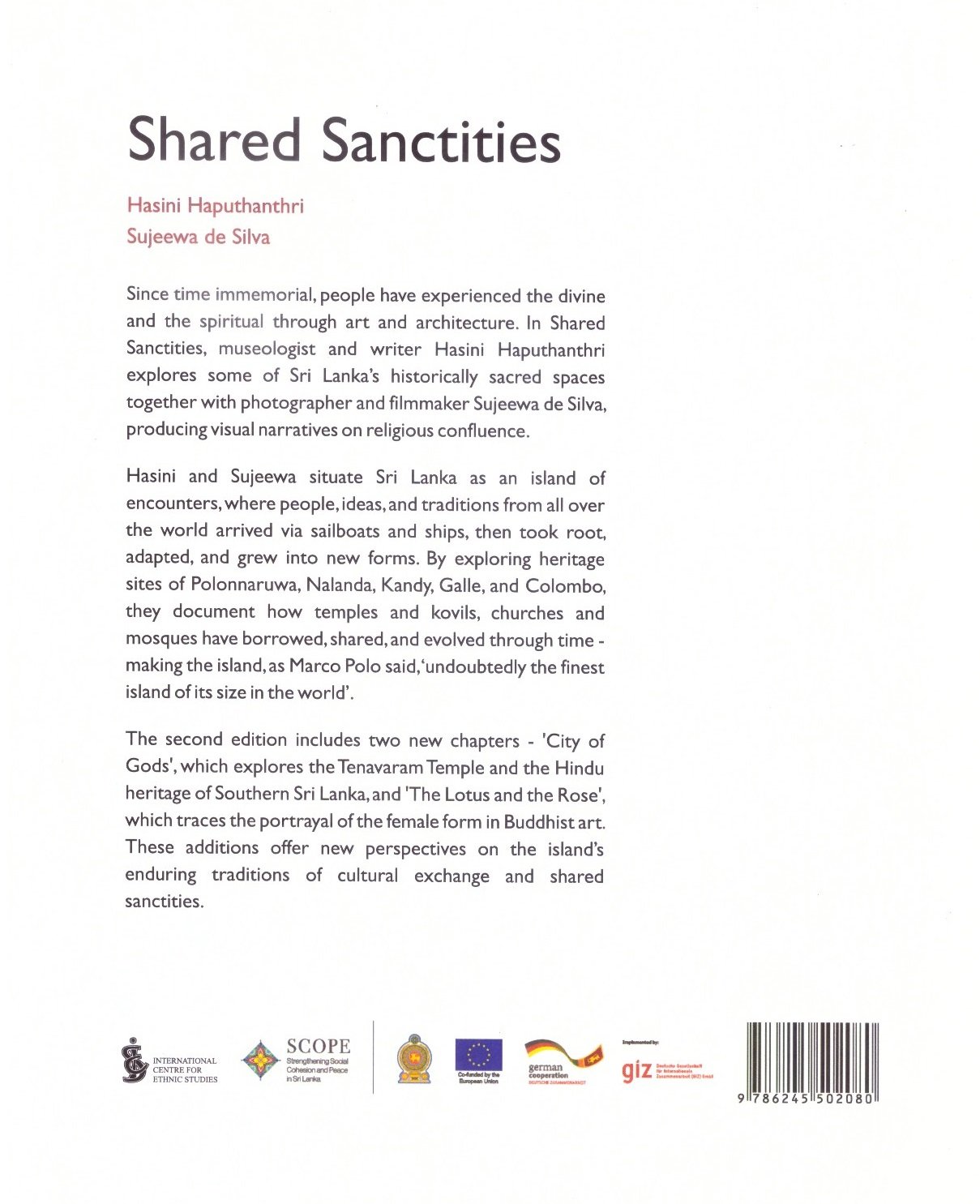 Shared Sanctities.Back