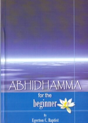 Abhidhamma for the beginner