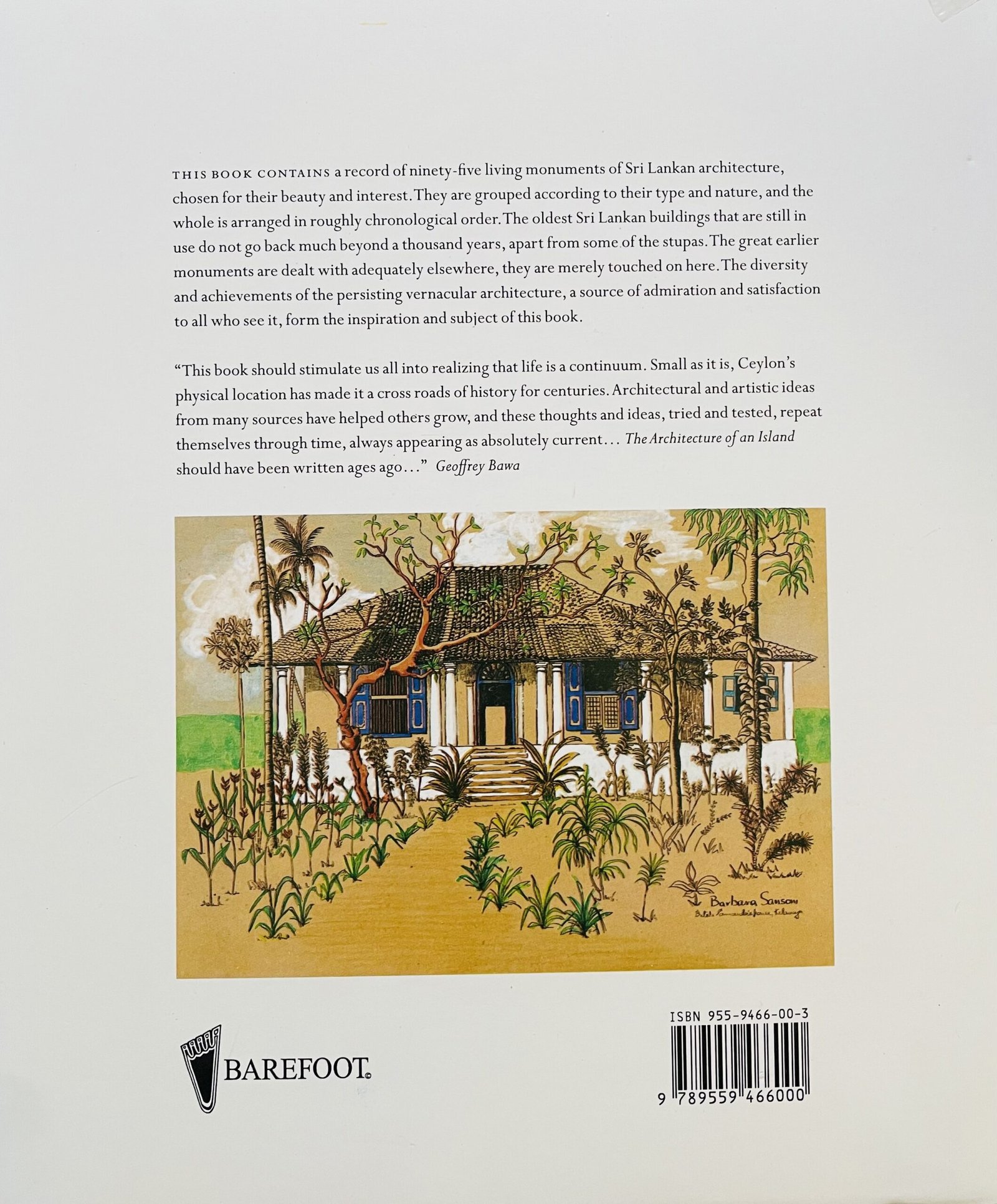 The Architecture of an Island.Back