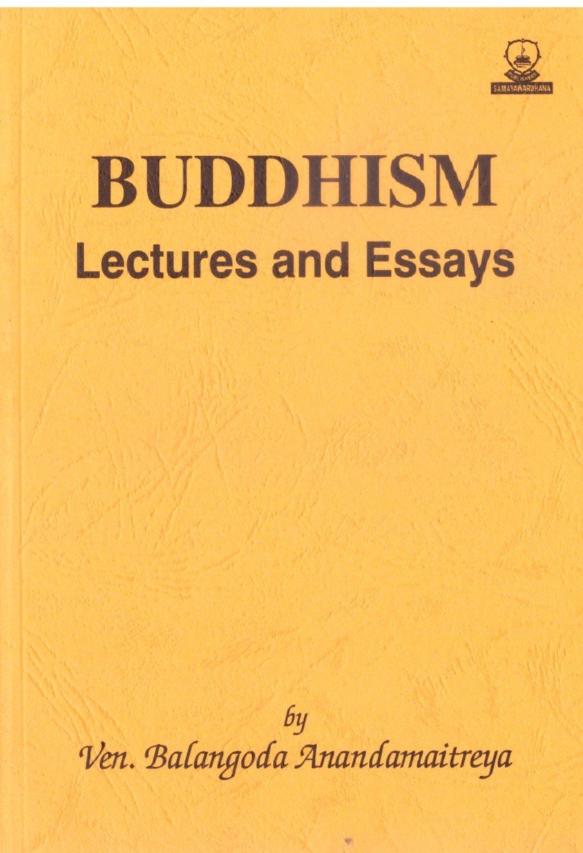 Buddhism Lectures and Essays