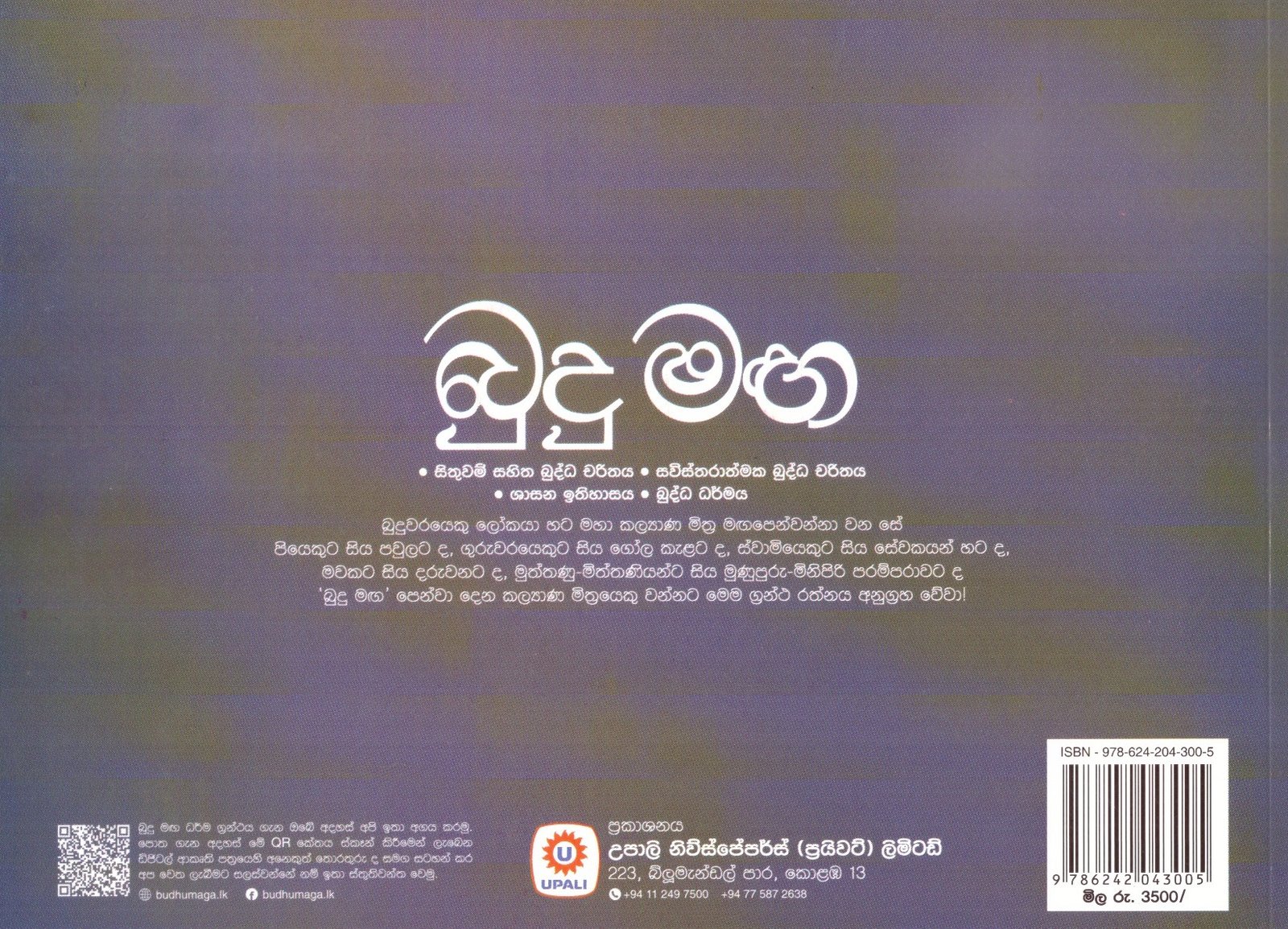 Budumaga Back